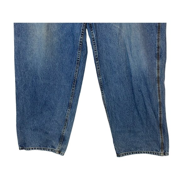 Vintage US POLO ASSOC JEANS CO Mens 38x30 Baggy Hip Hop Skater Grunge Blue Y2K - Picture 4 of 13